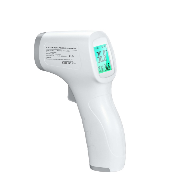 Berøringsfritt termometer for hele familien (Febermåler)
