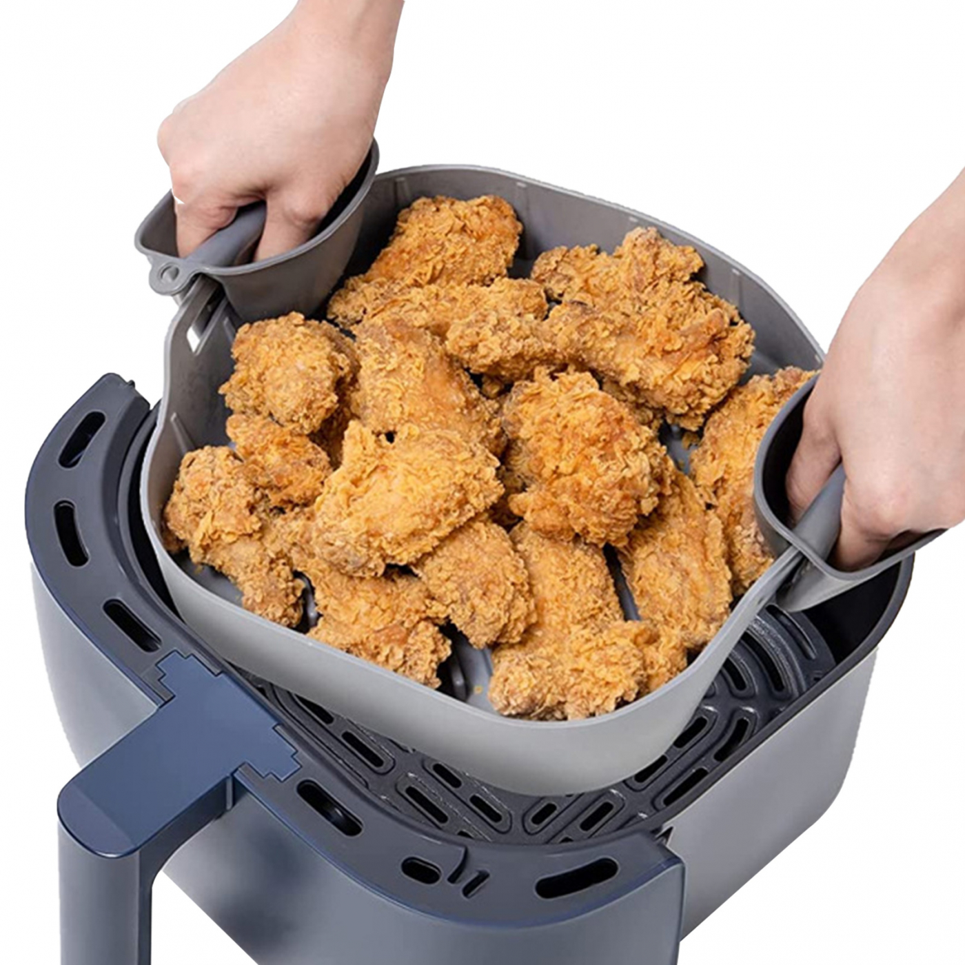 Airfryer Silikonform - Firkantet