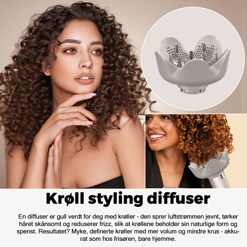 8in1 Profesjonell Hair Styler