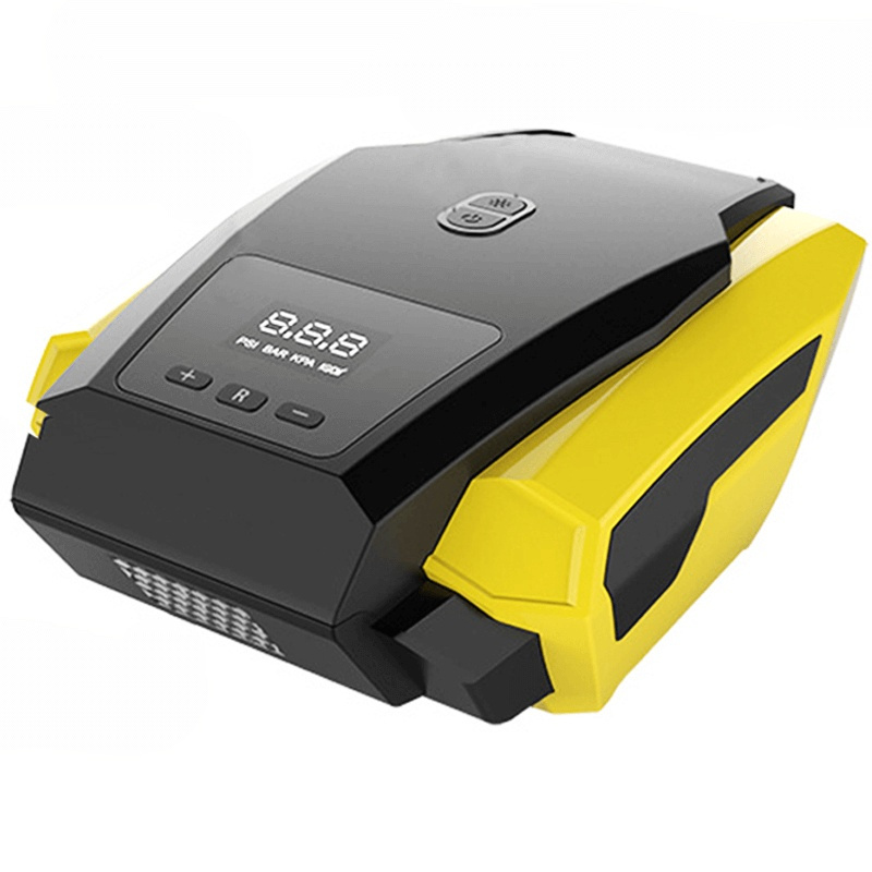 Portabel Luft Kompressor For Bil Med LED Lys