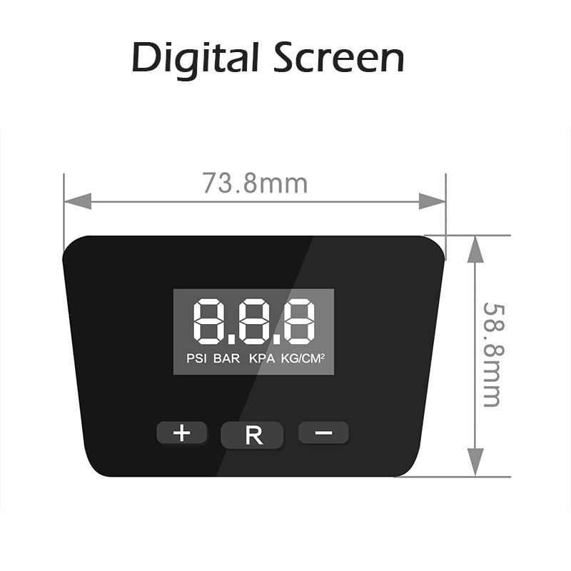 Portabel Luft Kompressor For Bil Med LED Lys
