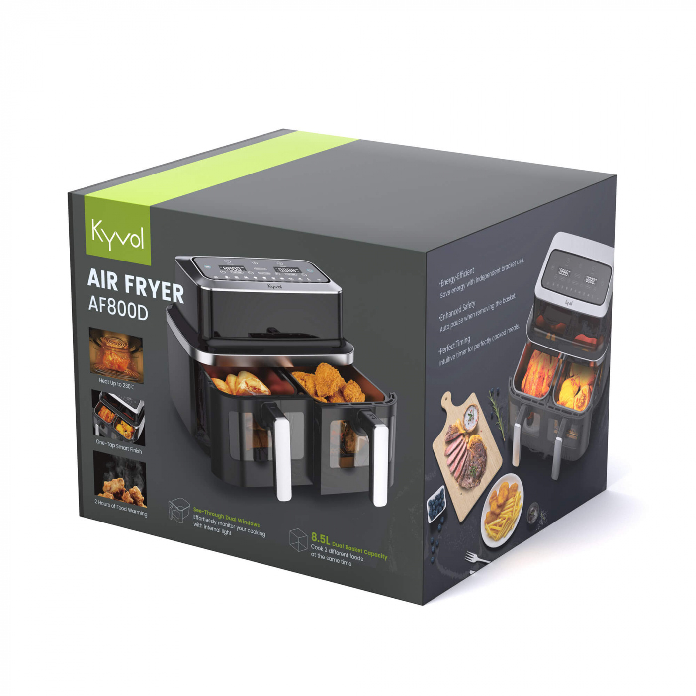 Kyvol Dual Basket Airfryer