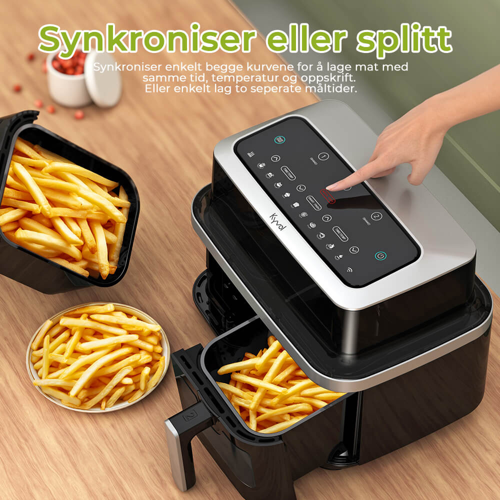 Kyvol Dual Basket Airfryer