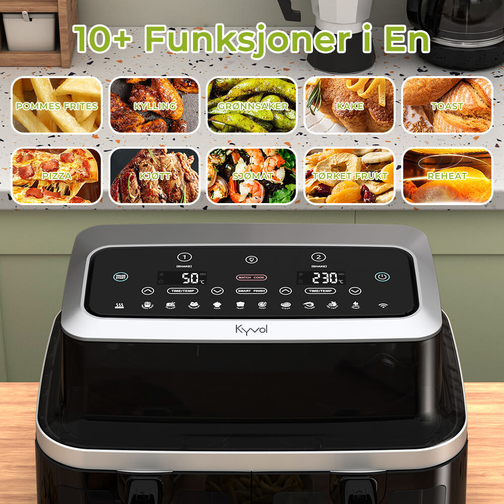 Kyvol Dual Basket Airfryer