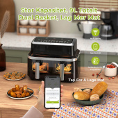 Kyvol Dual Basket Airfryer Kyvol Dual Basket Airfryer
