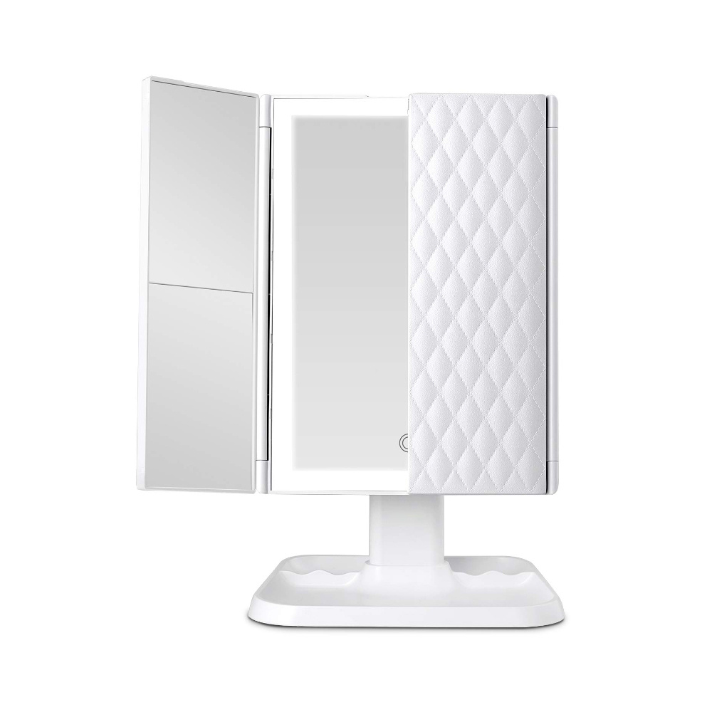 Sminkespeil med LED-belysning