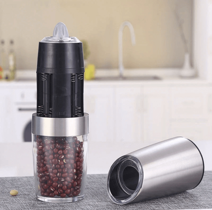 Elektrisk Gravitasjons-Induksjon Salt & Pepper Kvern